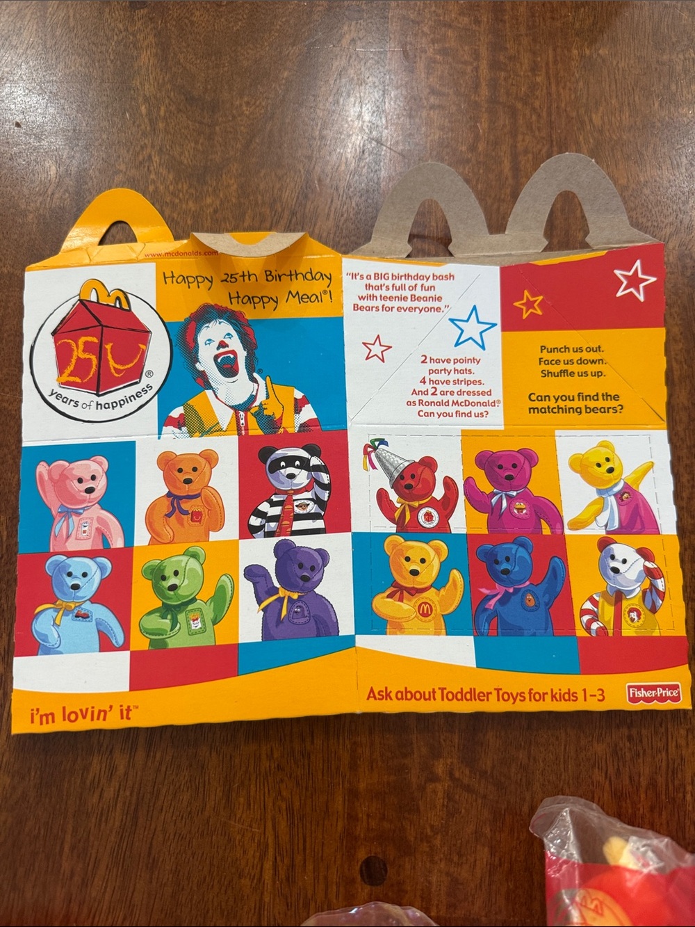 2004 New Full Set McDonalds Teenie Beanie collab with original Happy Meal Box - Picture 3 of 14